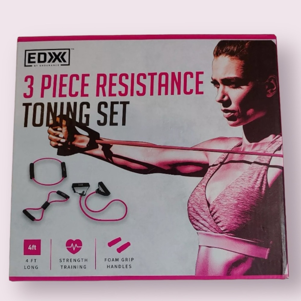 EDX Resistance Toning Set - 3 Piece
